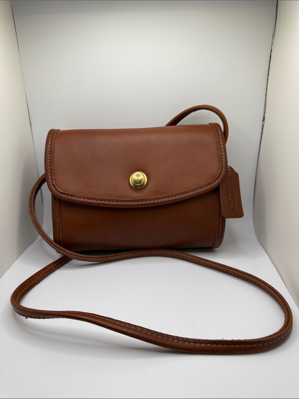 Vintage 90s Coach Chrystie Bag No. 0359-331 Made in USA